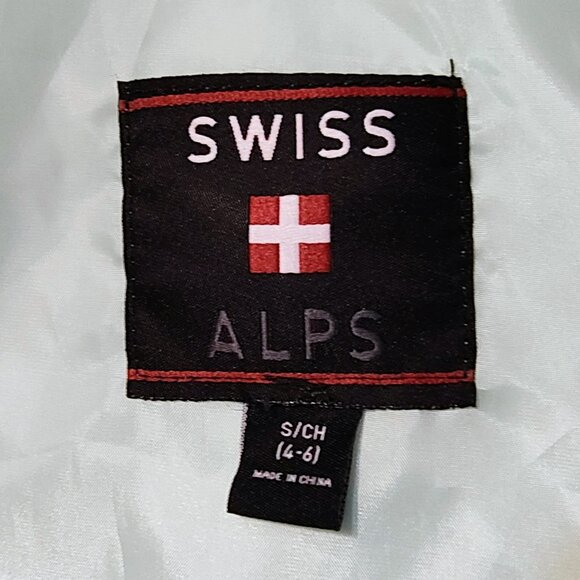 Swiss Alps Mint/Aqua Rain Jacket S - Picture 6 of 16